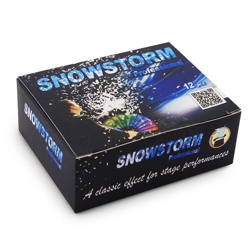 NEIGE JAPONAISE - SNOW STORM (BOITE DE 12)