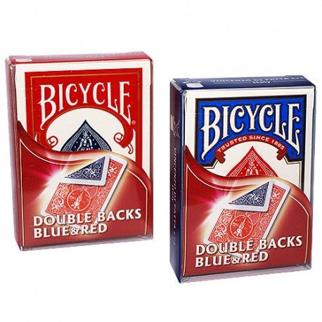 Cartes Bicycle Double Dos (Rouge/Bleu)