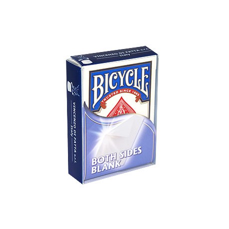 Cartes Bicycle Double Faces Blanches (Blanc/Blanc)